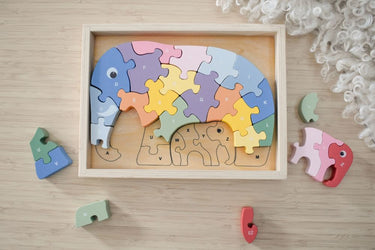 Kaper Kidz - Alphabet Puzzle Elephant